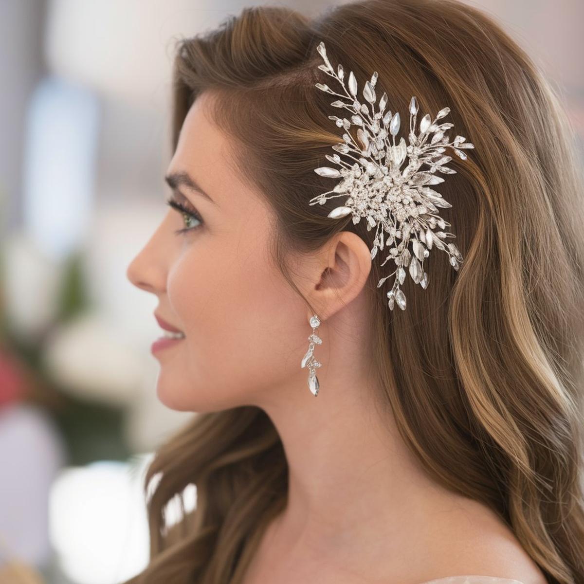 Fiona Crystal Bridal Hair Comb